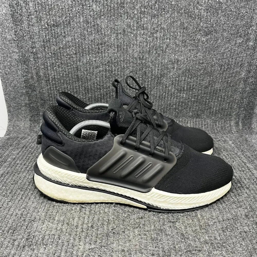 Adidas X_PLRBOOST Black Grey White Athletic Shoes Mens Size 12 ID9432